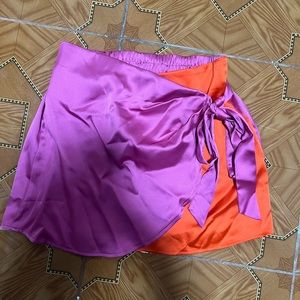 Two color skirt